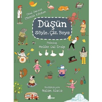 Düşün, Söyle, Çiz, Boya Kitap