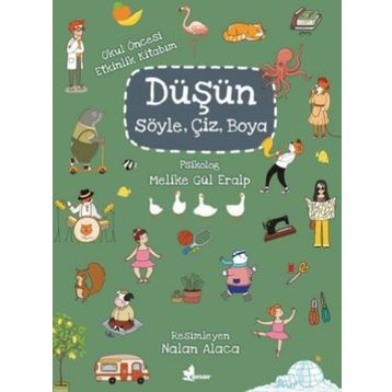 Düşün, Söyle, Çiz, Boya Kitap