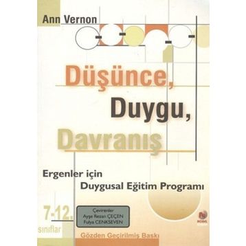 DÜŞÜNCE DUYGU DAVRANIŞ - AYŞE REZAN ÇEÇEN