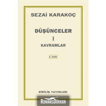 Düşünceler-1 Kavramlar - Sezai Karakoç