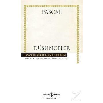 DÜŞÜNCELER - BLAISE PASCAL (ISBN:9789754681482)