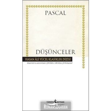 DÜŞÜNCELER - BLAISE PASCAL