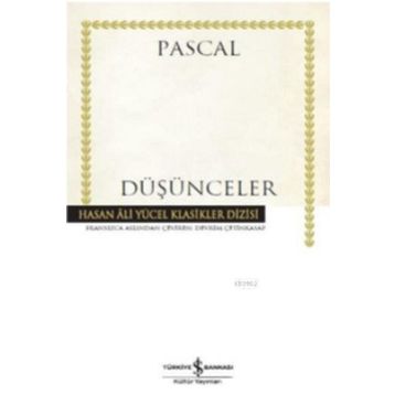 DÜŞÜNCELER - BLAISE PASCAL