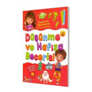 Düşünme Ve Hafıza Becerisi / Büyüyorum Öğreniyorum - Kolektif - Bıcırık Yayınları