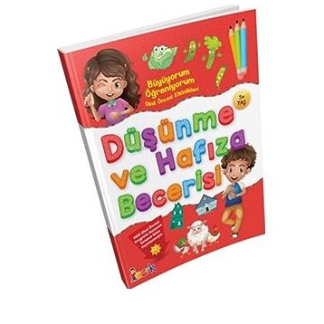 Düşünme Ve Hafıza Becerisi / Büyüyorum Öğreniyorum - Kolektif - Bıcırık Yayınları