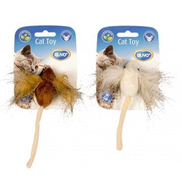 Duvo+ Big Ear Mouse Kedi Oyuncağı