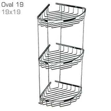 Duxxa 19x19 cm 3'lü Oval Süngerlık