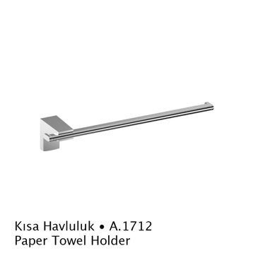 Duxxa A.1712 Krom Deppot F-1 Kağıt Havluluk