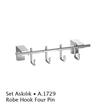 Duxxa F1 Krom Set Askılık