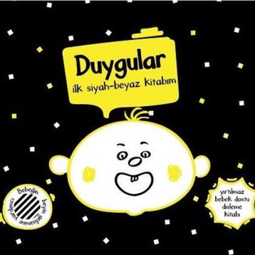 Duygular İlk Siyah-Beyaz Kitabım Mega Kids