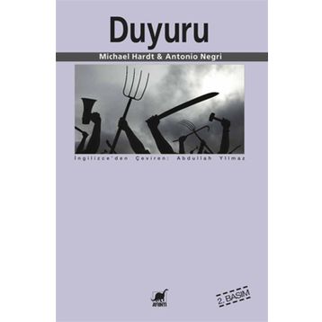 DUYURU - MICHAEL HARD;ANTONIO NEGRI