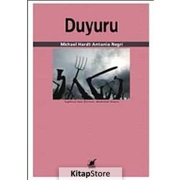 DUYURU - MICHAEL HARD;ANTONIO NEGRI