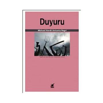 DUYURU - MICHAEL HARD;ANTONIO NEGRI