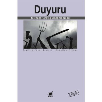 DUYURU - MICHAEL HARD;ANTONIO NEGRI