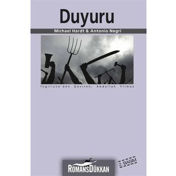 DUYURU - MICHAEL HARD;ANTONIO NEGRI