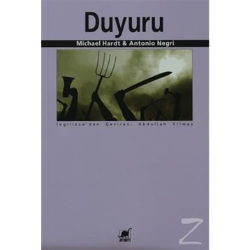 DUYURU - MICHAEL HARD;ANTONIO NEGRI