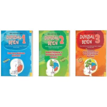 Duyusal Beyin Seti-3 Kitap-Ebru Albayrak Sidar