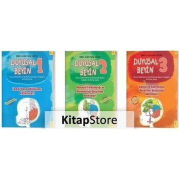 Duyusal Beyin Seti-3 Kitap-Ebru Albayrak Sidar