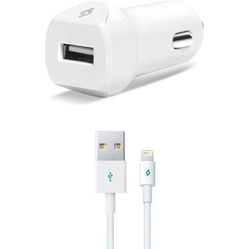 Dvip C01-L Çift USB Girişli iPhone Kablolu Araç Şarj Aleti
