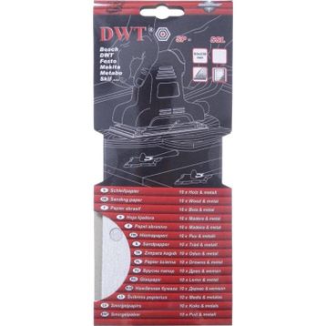 DWT SP-320SSL 93x230 mm 320 Kum Dikdörtgen Delikli Zımpara Kağıdı