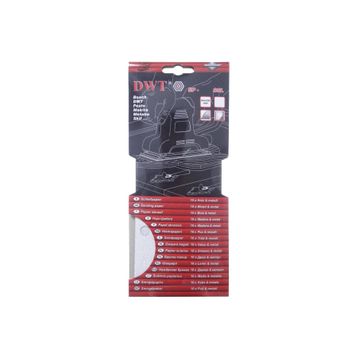 DWT SP-320SSL 93x230 mm 320 Kum Dikdörtgen Delikli Zımpara Kağıdı