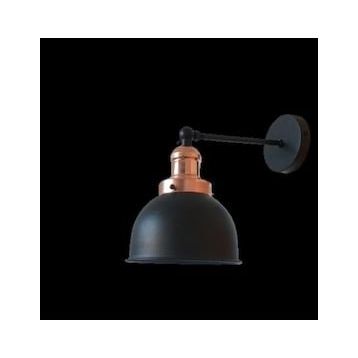 Dylight Retro Siyah Bakır Duylu Metal Dekoratif Mafsallı Duvar Aplik