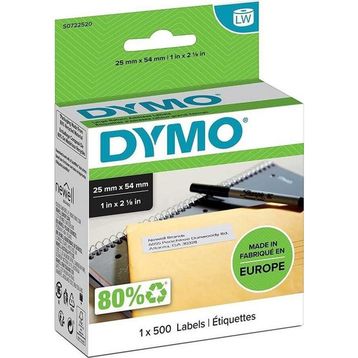 Dymo 11352 LW 25X54mm 1"inç x 2-1/8"inç 500'lü Adres Etiketi