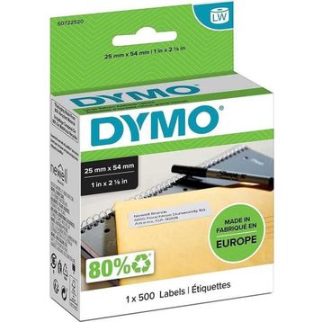 Dymo 11352 LW 25X54mm 1"inç x 2-1/8"inç 500'lü Adres Etiketi