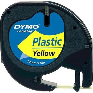 Dymo 91202 12 mm x 4 m Sarı Şerit