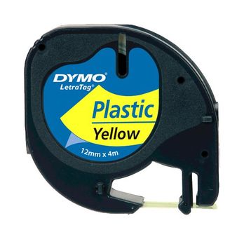 Dymo 91202 12 mm x 4 m Sarı Şerit
