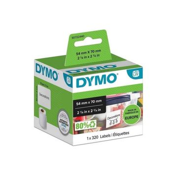 Dymo D-99015 70mmx54mm 320'li Disket Etiket