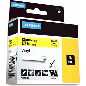 Dymo Rhino Renkli Vinil Şerit Bant