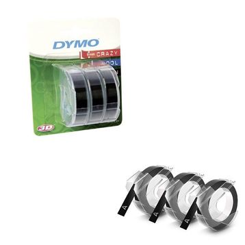 Dymo S0847730 Junior Omega Siyah 3'lü Yedek Şerit