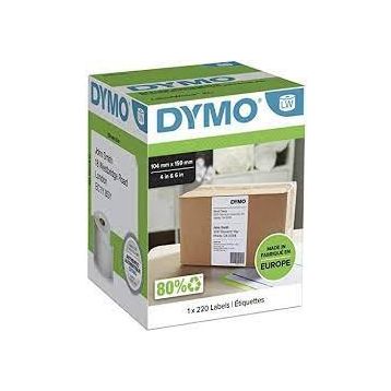 DYMO S0904980 LW 4XL 220 Adet 104x159 mm Ekstra Geniş Sevkiyat Etiketi