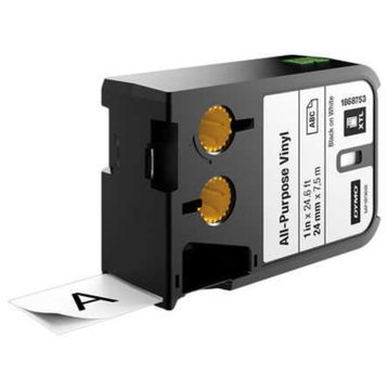 Dymo XTL DY-1868753 Beyaz-Siyah 24x7 mm Vinil Etiket