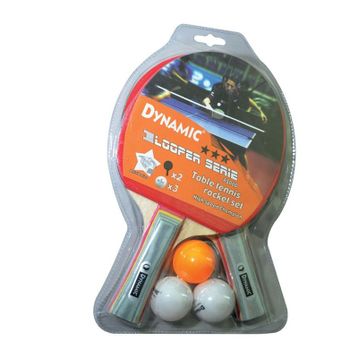 Dynamic 1DYAK8500D 2 Raket 3 Top Set Kırmızı Unisex Masa Tenisi Seti