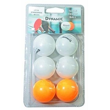 Dynamic B23021121 Turuncu 6'lı Masa Tenisi Topu