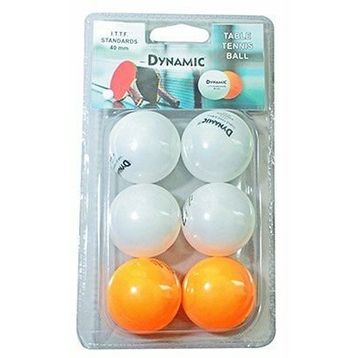 Dynamic B23021121 Turuncu 6'lı Masa Tenisi Topu