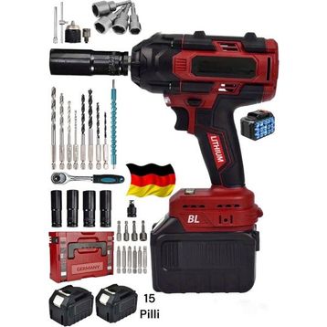 Dynamic Max Alman 950NM 996VX 20AH Akülü Torklu Somun Bijon Sökme Takma Sıkma Kömürsüz Matkap