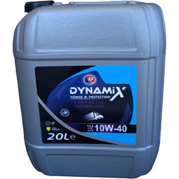 Dynamix 10W-40 20 L Motor Yağı
