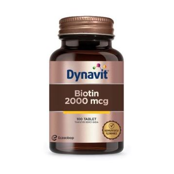 Dynavit Biotin 2000 mcg 100 Tablet