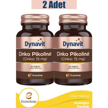 Dynavit Çinko Pikolinat 15 mg 2x60 Tablet