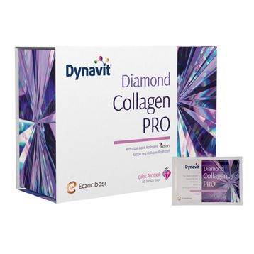 Dynavit Diamond Collagen Pro Çilek Aromalı 30 Saşe