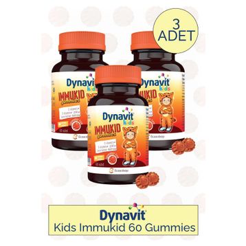 Dynavit Kids Immukid Gummies 60 Çiğnenebilir Tablet