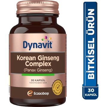 Dynavit Korean Ginseng Complex İçeren 30 Kapsül
