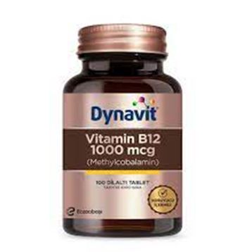 Dynavit Vitamin B12 1000 mcg 100 Tablet