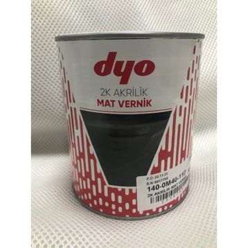 Dyo 1 L 2K Akrilik Mat Vernik
