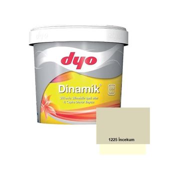 Dyo 15 lt 1225 İncekum Dinamik Silinebilir Ipek Mat İç Cephe Duvar Boyası