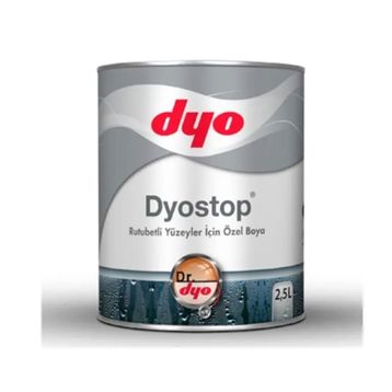 Dyo 2.5 lt Rutubetli Yüzey Boyası