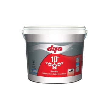 Dyo 20 kg Beşyıldız Plastik Mat İç Cephe Boyası